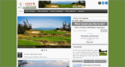 Desktop Screenshot of golfinvn.com